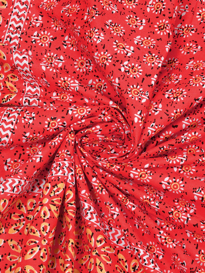 Cinnabar Red (Boota - 22) 63 X 90 INCHES