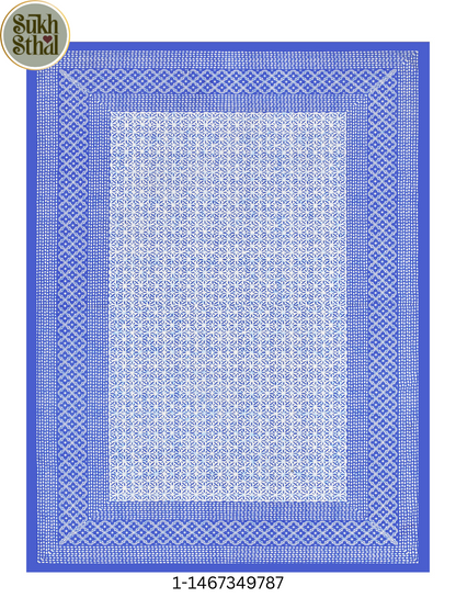 Free Speech Blue (Boota - 7) 63 X 90 INCHES