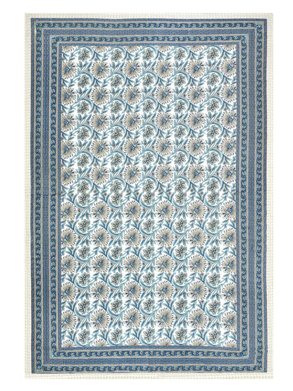 French Pass Blue (Boota - 16) 63 X 90 INCHES