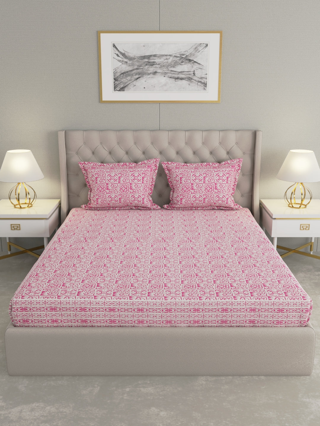 Mulberry Pink (Apsara - 9) 93 X 108 INCHES