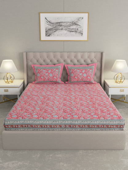 Oriental Pink (Apsara - 10) 93 X 108 INCHES