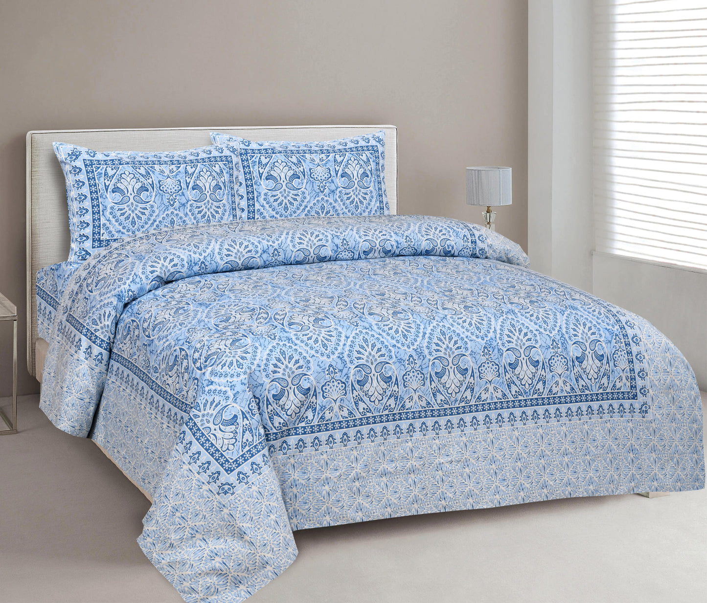 Pale Cornflower Blue (Comfort Line - 8) 90 X 105 INCHES