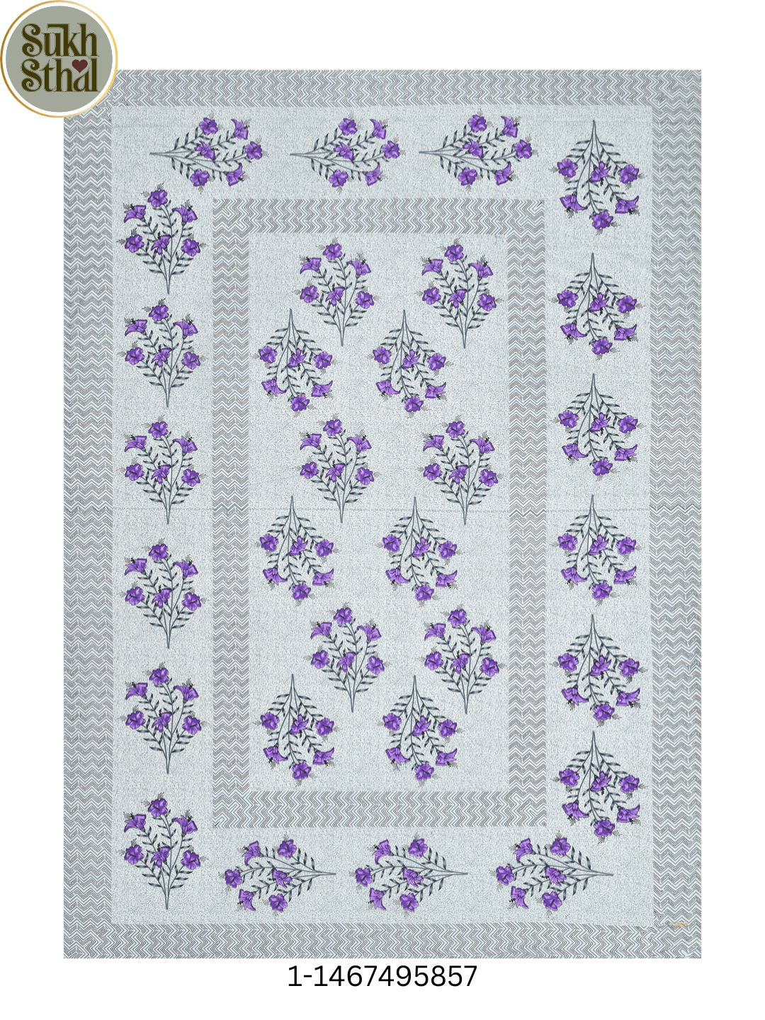 Royal Purple (Boota - 1) 63 X 90 INCHES