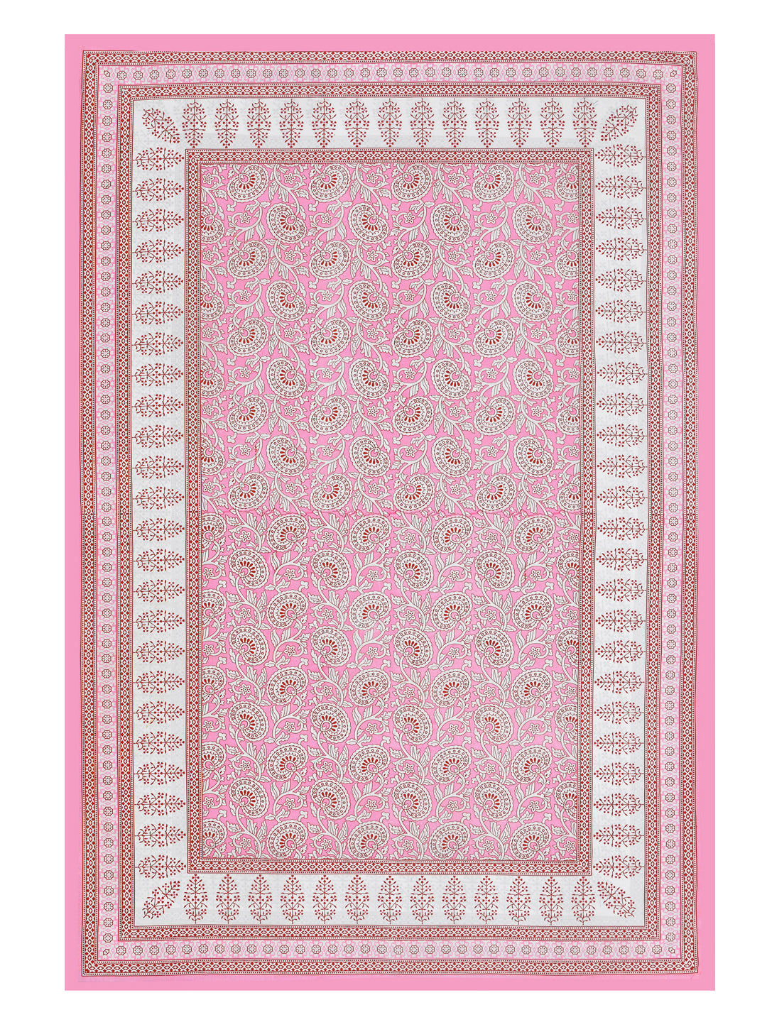 Tea Rose Pink (Boota - 15) 63 X 90 INCHES